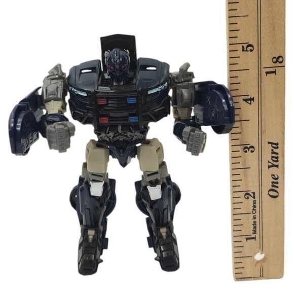 Transformers Barricade INCOMPLETE Loose Action Figure The Last Knight Deluxe - Picture 11 of 11